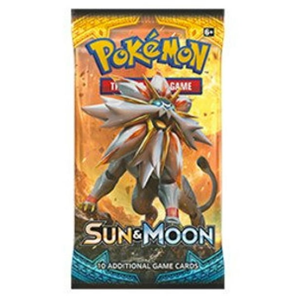 beginnen Revolutionair Grillig 1 Random Pokemon Sun & Moon English Booster pack - Walmart.com