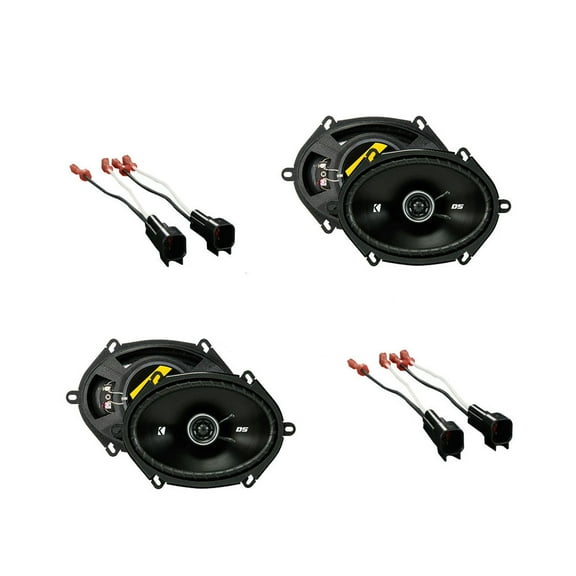 Fits Mazda Mazda3 2004-2009 Factory Speaker Replacement Kicker (2) DSC68 Package