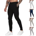 thumbnail image 6 of CENL Mens Stretch Skinny Slim Fit Joggers Pants Sport Workout Trousers Sweatpants, 6 of 9