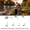 thumbnail image 3 of Fishing Rod Tip Repair Kit, Easy To Use Steel Ceramic Guides  7 Sizes   for Freshwater Rods, 3 of 8