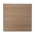 thumbnail image 5 of Kate and Laurel Amani Arch Metal Drink Table, 8 x 8 x 20, Natural Wood Tone and Black, Farmhouse Indoor Plant Stand Table for Living Room Decor, Storage, and Display, 5 of 9