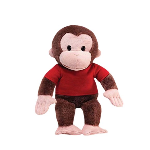 BFSAUHA Curious George 15.74 Inch Anime Plush Monkey, Soft Stuffed Animal Toy for Kids, Cuddly Curious George Plush for Birthday Gifts, Anime Monkey Doll