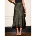 thumbnail image 2 of Cupshe Women's Leopard Print High Waist Skirt, Size S-XL, 2 of 6