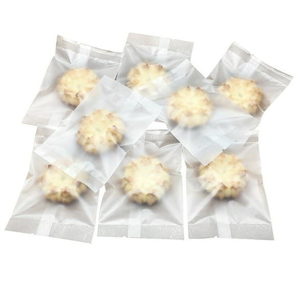 100PCS Treat Bag Clear Creative Multipurpose Cookie Bag Candy Bag for Chocolate