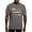Gray, variant on - Proud Army Dad White And Gold T Shirt - Mens Comfort Colors Shirt