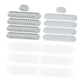 thumbnail image 3 of 50 Juegos de Botones Vacíos para Hacer Regalos, Cubiertas de Metal, Películas Transparentes, Piezas de Botones Redondos para Manualidades., 3 of 9
