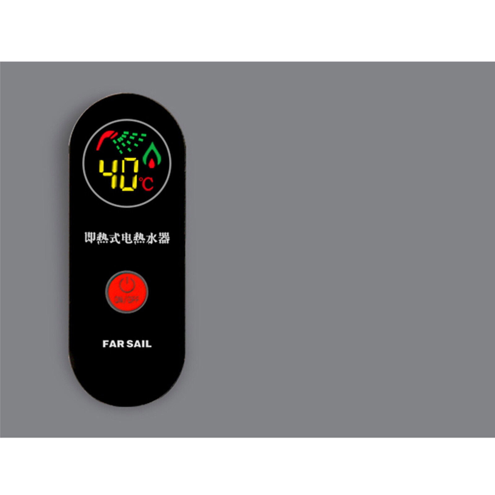 3000w Electric Instant Hot Water Heater Mini Tankless Heater Kitchen 68-126°F Ipx4 110v Black/Gold
