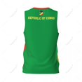 thumbnail image 3 of Republic Of Congo Flag Men Basketball Sports Jersey Running Fitness Multifunction Sleeveless tshirt Exclusive Custom Name Nunber, 3 of 12