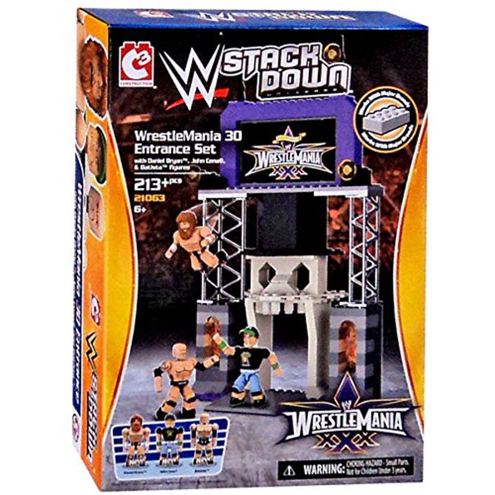 c3 wwe stackdown building sets