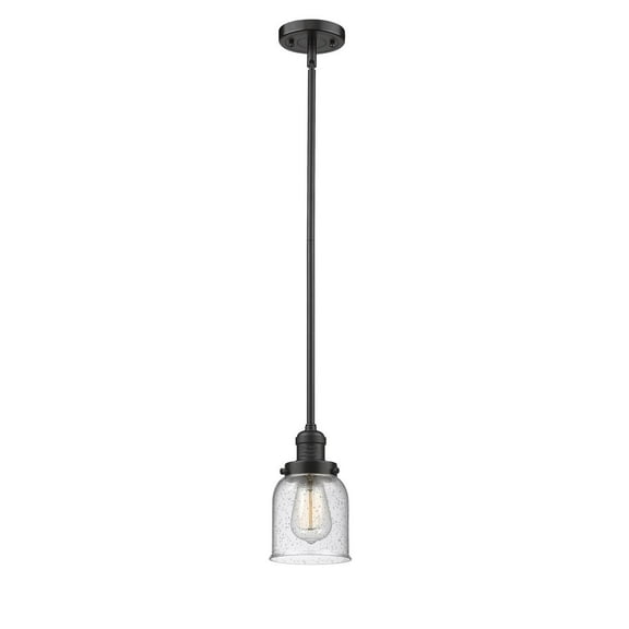 Innovations Lighting - Bell - 3.5W 1 LED Stem Hung Mini Pendant In Industrial