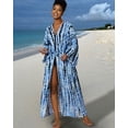 thumbnail image 7 of EDOLYNSA Bathing Suit Cover up kimono for Women Dressy Long Sleeve Beach Coverups Summer Outfit, 7 of 7
