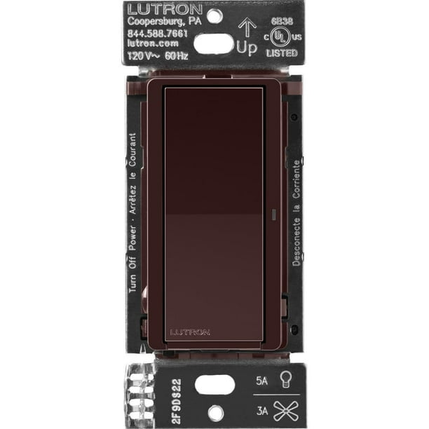Interruptor electrónico Lutron DVRF-5NS-BR 5A Brown Smart