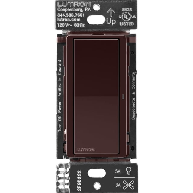 Interruptor electrónico Lutron DVRF-5NS-BR 5A Brown Smart
