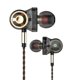 thumbnail image 3 of Cateissary 2020 nuevo CK10 en el oído auricular 6 unidad de controlador dinámico auriculares estéreo deportivos con micrófono HIFI Subwoofer Teléfono y Comunicación Negro, 3 of 6