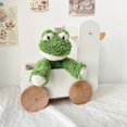 thumbnail image 4 of SBSGV - Rana de peluche, bonito juguete de peluche, regalo para niños y novias (verde, 14 pulgadas), 4 of 5