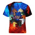 thumbnail image 5 of Wings Of Fire WOF Kid's T-Shirt Short Sleeve T-Shirt Tops Summer Tee Shirt for Boys Girls 120CM, 5 of 8
