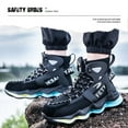 thumbnail image 3 of DianSen Safety Shoes for Men Steel Toe Work Boots Flexible Fit for Working Slip Resistant Anti-Smash, 3 of 12