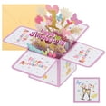 thumbnail image 1 of Tarjeta de 1 año de aniversario, tarjetas de feliz aniversario, tarjeta de aniversario de boda para esposa, hombres, ella, rosa, 1 of 6