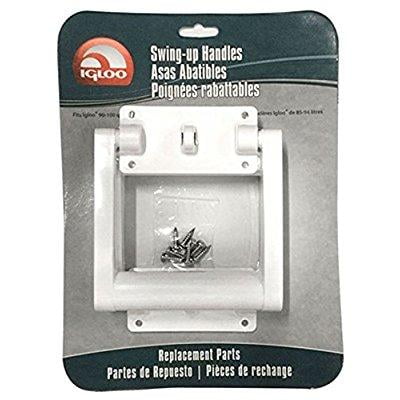 8.5" x 2" x 9" White Igloo Parts Kit for Ice Chests 