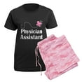 thumbnail image 5 of CafePress - Physician Assistant Women's Dark Pajamas - Women's Short Sleeve Print T-Shirt and Pants Dark Cotton Pajama Set, 5 of 7