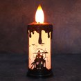 thumbnail image 1 of Vela sin llama para Halloween, farol de calabaza con pilas, Festival fantasma, vela electrónica Led de terror, accesorios de decoración LingWen 8390606495006, 1 of 1