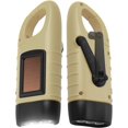 thumbnail image 1 of ERQVHQV Linterna solar Paquete de 2 linterna LED solar y linterna de manivela recargable Lámpara de emergencia para actividades al aire libre - Caqui [Clase de eficiencia energética A +++] oso de fresa Electrónica, 1 of 5