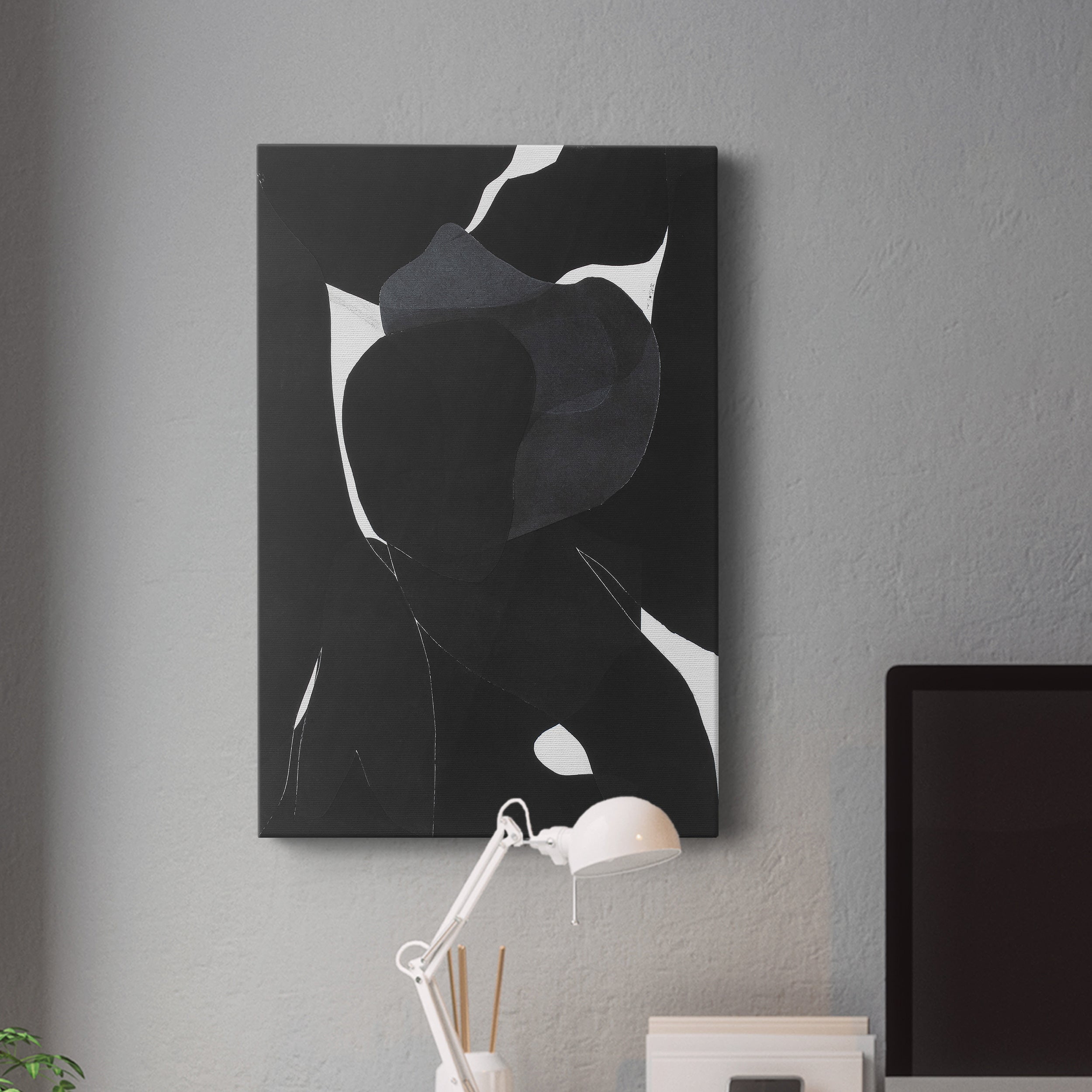 Night Bloom I Premium Gallery Wrapped Canvas - Ready to Hang