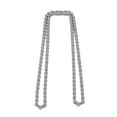 thumbnail image 4 of Mountain Bike Chain, 9 Speed Manganese Steel High Rigidity Bike Chain Flexible Silver  for Maintenance, 4 of 7
