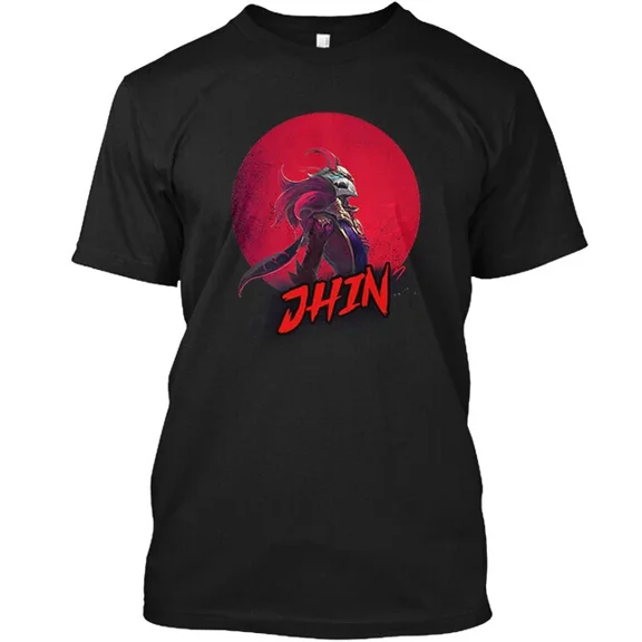 Reprint Rare League Of Legends Jhin T-Shirt Size S to 5XL