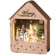 thumbnail image 1 of Adorno de escritorio brillante artesanal de madera pintada con luz de noche de Navidad LED, decoraciones de Halloween brillar Electrónica, 1 of 3