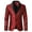Wine, variant on TOWED22 Blazer For Men,Men Velvet Suit Jackets Two Button Slim Fit Blazers Retro Tuxedo Jackets for Dinner Party Wedding Prom Black,M