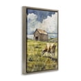 thumbnail image 4 of Stupell Industries Cow in Vast Field Landscape & Nature Painting Brown Floater Framed Canvas Art Print Wall Art, 17 x 25, 4 of 10