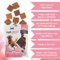 thumbnail image 3 of Fuel Good Wooffles Pork, Bacon & Banana Recipe High Protein Soft & Chewy Dog Treats, 11-oz bag, 3 of 7