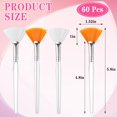 thumbnail image 2 of Cepillo facial Fan Supkiir, 60 unidades, para mascarillas, maquillaje y cuidado de la piel, 2 of 7