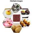 thumbnail image 4 of Molde de Silicona Wmkox8yii 26 Letras Inglesas para Chocolate, 4 of 9