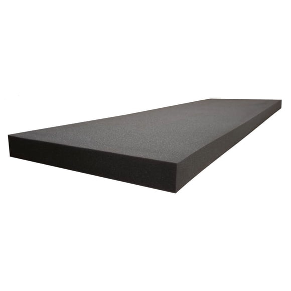 AK TRADING CO Hoja de espuma acústica para panel plano de estudio, hoja de espuma insonorizante, perfecta para uso en estudios de grabación, salas de control, oficinas, estudios en el hogar, 1 x 24 x