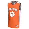 thumbnail image 2 of Men's GameDay Greats Orange Clemson Tigers Spirit Basketball Jersey, 2 of 4