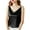 Black Tank Top for Women, variant on Women's Twofer Style Sleeveless Blouse Casual Tank Top for Everyday Wear and Office Casual Red XXXXL
