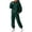 Green #3, variant on Evdexr Womens Track Suits 2 Piece Long Sleeve Oversized Hoodies & Joggers Sweatsuits 2026 Fall Athletic Workout Outfits Drop Shoulder Hooded Sets with Pocket S