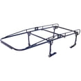 thumbnail image 2 of Olurrisa 1000 lbs Capacity Adjustable Truck Bed Rack - Heavy-Duty Steel Construction with Cab Overhang & Tie-Down Points for Lumber/Kayaks (Black), 2 of 9