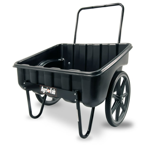 AgriFab, Inc. 200 lb.Poly CarryAll Push Lawn and Garden Cart Model