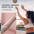 thumbnail image 3 of Volleyball Arm Guard Wrist Guard Sports Protection Extended Guard Forearm Wrist Guard 1 Pair, 3 of 4