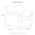thumbnail image 5 of Sillón Monza 1 Plaza Azul, 5 of 5