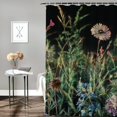 thumbnail image 2 of Autua Flowers Plants Shower Curtain for Bathroom Decoration with Hooks 36"x72, 2 of 7