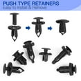 thumbnail image 3 of LotFancy Car Retainer Clips & Fastener Remover,  240Pcs 8 Sized Push Fasteners Kit, 3 of 8