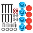 thumbnail image 3 of RC Upgrade Part, RC Shock  Set Wear Resistance Shock- Aluminum Alloy  for Auto Install for Auto Repair Blue, 3 of 8