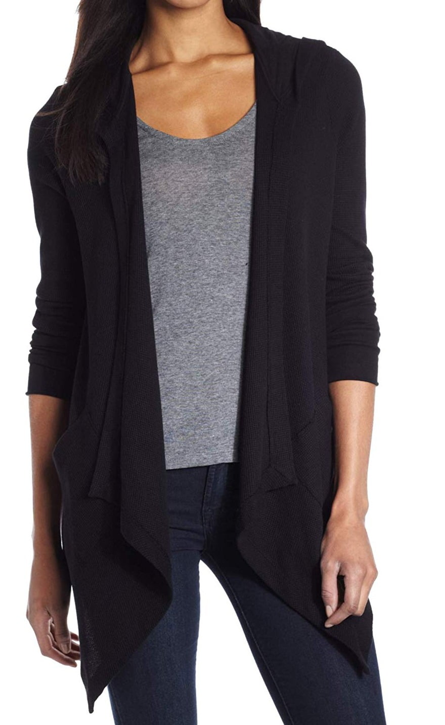 splendid waffle cardigan