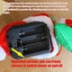 thumbnail image 4 of Herunwer Climbing Santa with Music, Electric Santa Climbing Rope Battery Operated Climbing Santas Claus, Climbs Up and Down, Home Decoration for Parties, 4 of 7