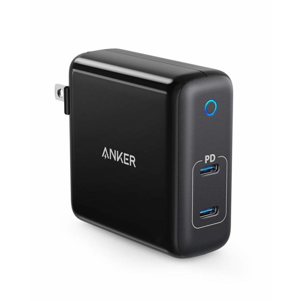 Anker 60W 2Port PowerPort Atom PD 2 [GAN Tech] Compact Foldable Wall