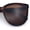 Tortoise Frame - Brown Lens, variant on SA106 Womens Polarized Cat Eye Sunglasses Oversized Fashion Frame UV400 Anti Glare Black Frame - Black Lens